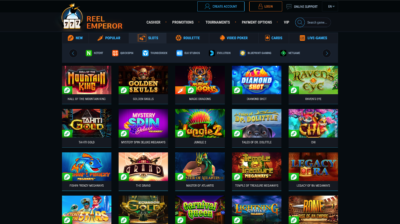 Онлайн-казино Reel Emperor з розрахунками у гривнях — Ukrcasino