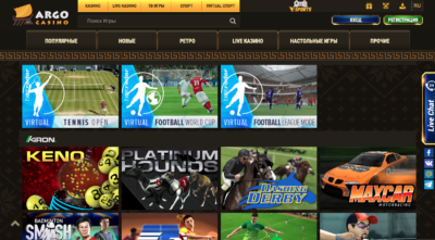 Як грати в Argo Casino онлайн через Ukrcasino