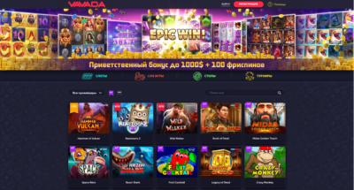 Грати за гривні онлайн у VAVADA Casino c Ukrcasino