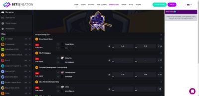 Грати в Bet Sensation Casino онлайн за гривні з Ukrcasino