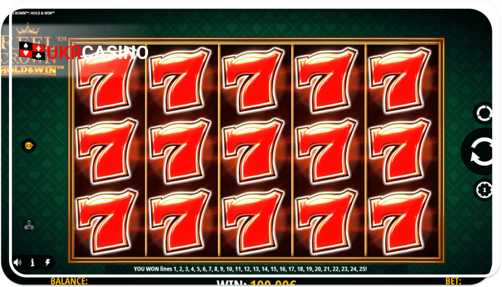 Reel Crown Hold & Win - iSoftBet bonus