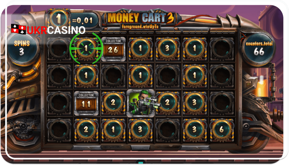 Money Cart 3 - Relax Gaming bonus