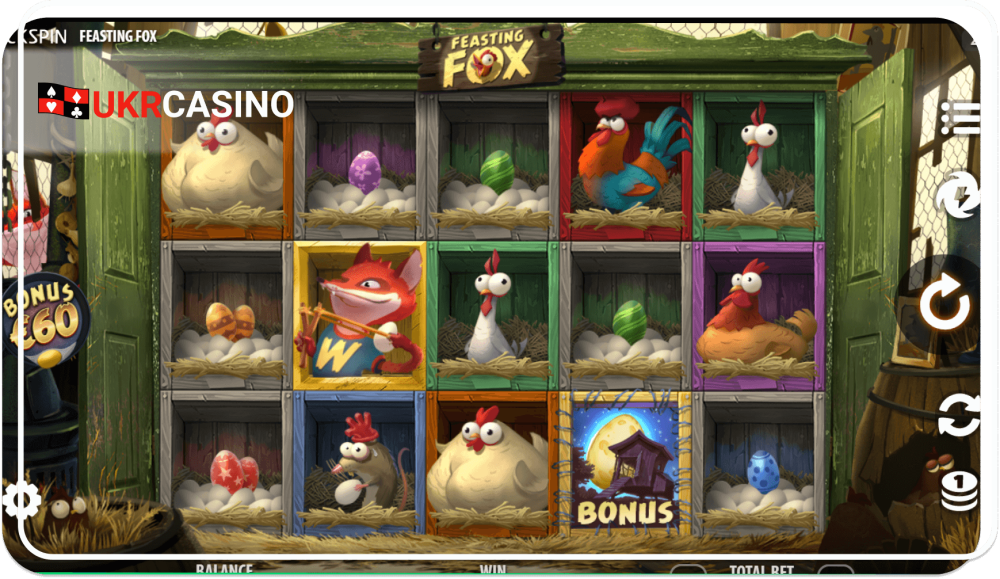 Feasting Fox - Quickspin slot