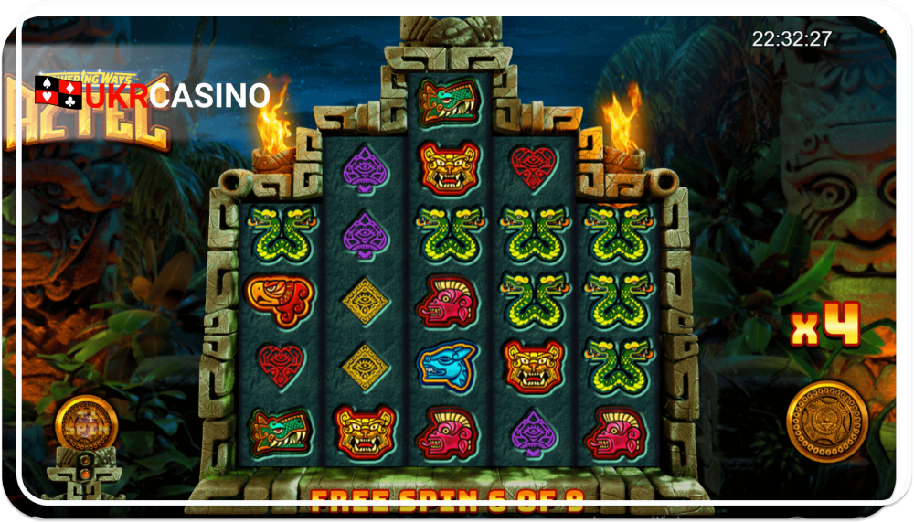 Towering Ways Aztec - Relax Gaming bonus
