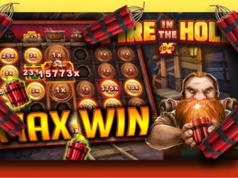 60,000 кратный выигрыш в слоте Fire in the Hole xBomb от Nolimit City