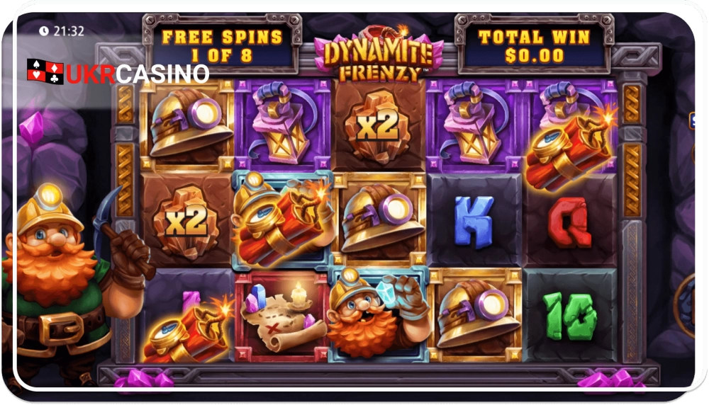 Dynamite Frenzy - Light & Wonder bonus