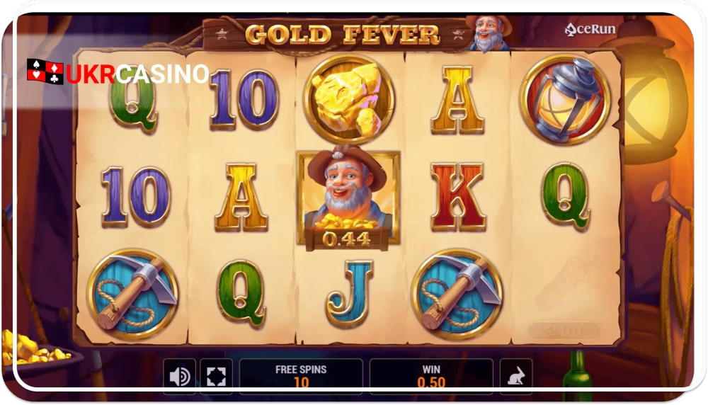 Gold Fever - Yggdrasil bonus