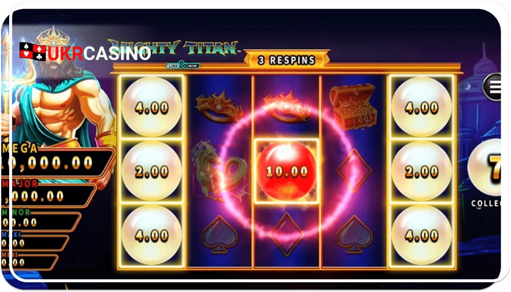 Mighty Titan Link & Win - High Limit Studio bonus