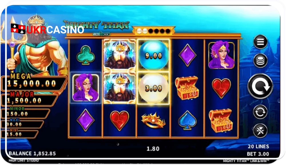 Mighty Titan Link & Win - High Limit Studio slot