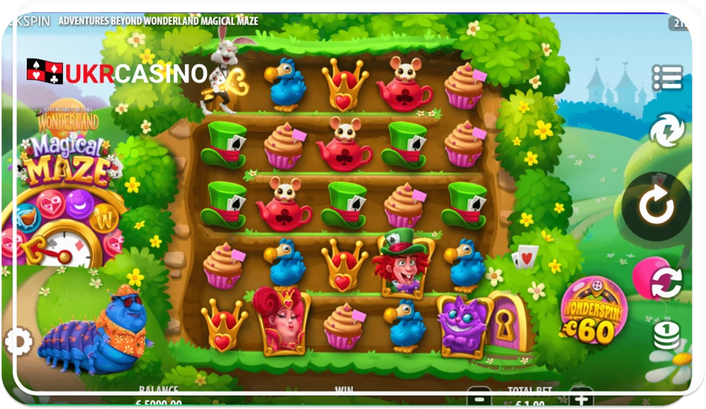 Adventures Beyond Wonderland Magical Maze - Quickspin slot