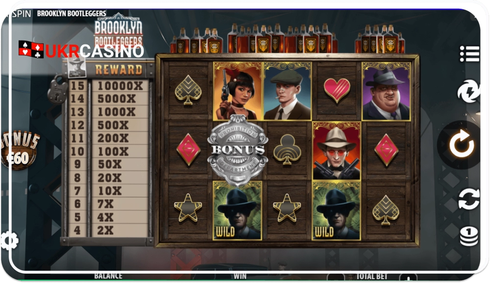 Brooklyn Bootleggers - Quickspin slot