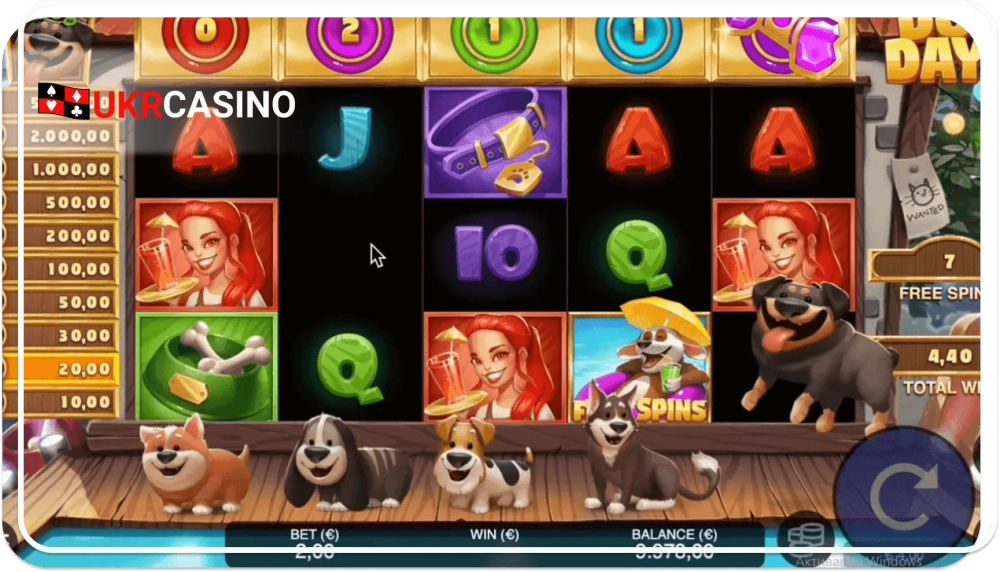 Dog Days - Games Global bonus