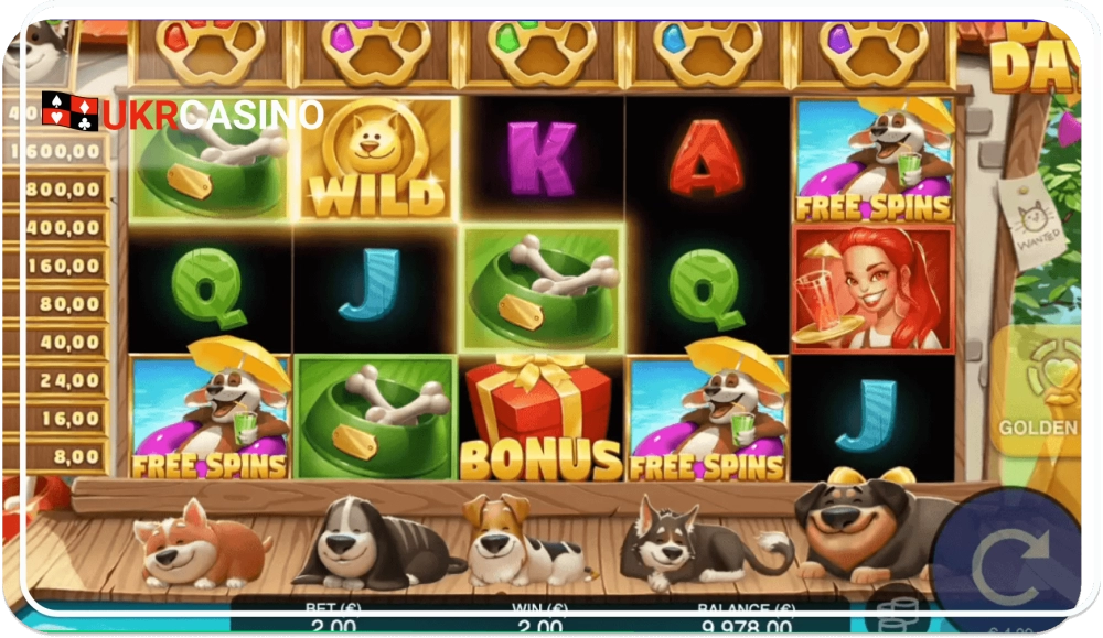 Dog Days - Games Global slot