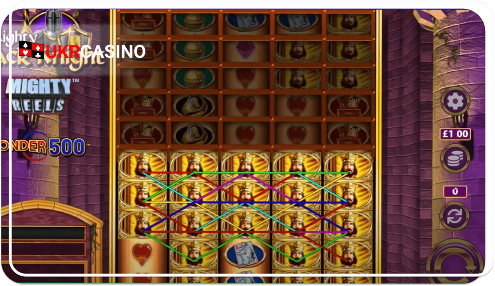 Mighty-Black-Knight-Wonder-500-Light-&-Wonder slot