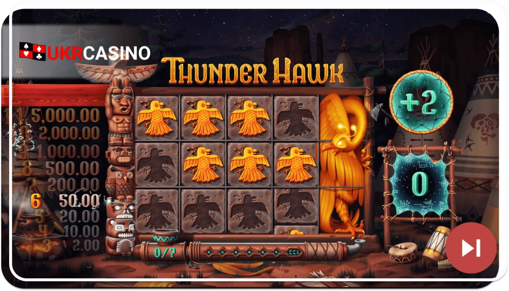 Thunder Hawk - Yggdrasil bonus
